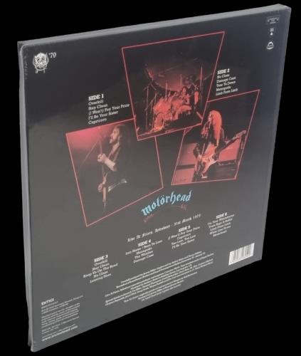 Motorhead Overkill: 40th Anniversary - Sealed 3-LP vinyl record set (Triple LP Album) UK MOT3LOV814666