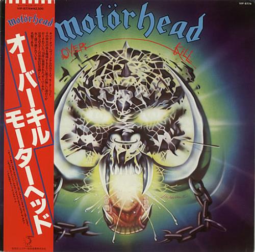 Motorhead Overkill vinyl LP album (LP record) Japanese MOTLPOV389429