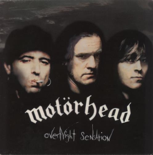 Motorhead Overnight Sensation vinyl LP album (LP record) German MOTLPOV872249