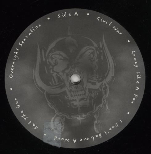 Motorhead Overnight Sensation vinyl LP album (LP record) German MOTLPOV872249