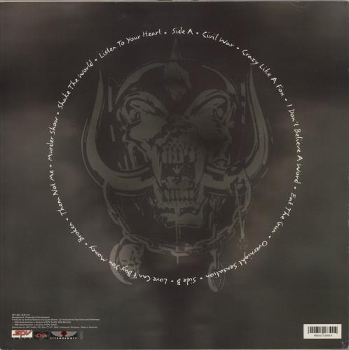 Motorhead Overnight Sensation vinyl LP album (LP record) German MOTLPOV872249