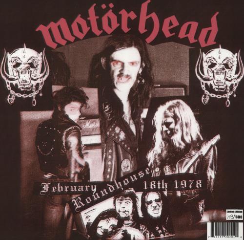 Motorhead Roundhouse - February 18th 1978 - Purple Vinyl vinyl LP album (LP record) US MOTLPRO849537