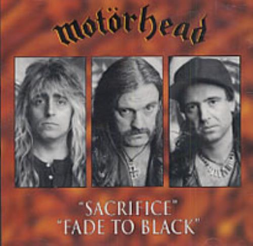 Motorhead Sacrifice/Fade To Black CD single (CD5 / 5") Canadian MOTC5SA197970