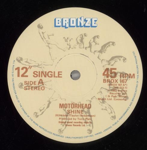 Motorhead Shine - EX 12" vinyl single (12 inch record / Maxi-single) UK MOT12SH426068