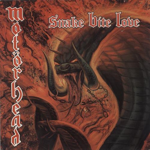Motorhead Snake Bite Love vinyl LP album (LP record) German MOTLPSN876217