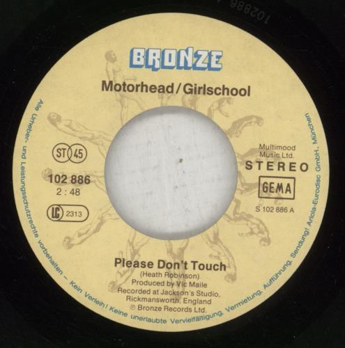 Motorhead St Valentines Day Massacre EP 7" vinyl single (7 inch record / 45) German MOT07ST888488