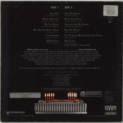 Motorhead The Birthday Party vinyl LP album (LP record) Dutch MOTLPTH299991