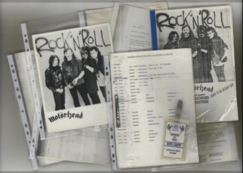 Motorhead Tour Pack memorabilia UK MOTMMTO599805