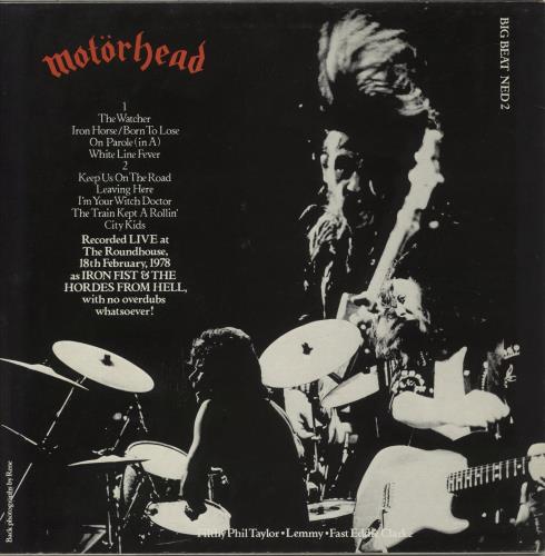 Motorhead What's Words Worth? vinyl LP album (LP record) UK MOTLPWH525586