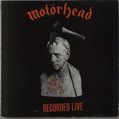 Motorhead What's Words Worth? vinyl LP album (LP record) German MOTLPWH667319