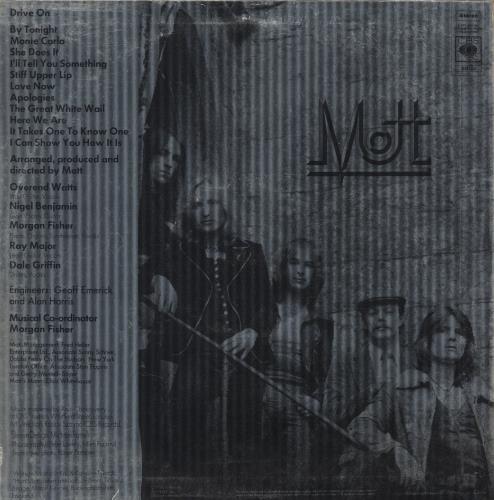 Mott The Hoople Drive On vinyl LP album (LP record) UK MHOLPDR881580