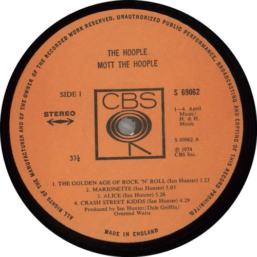 Mott The Hoople The Hoople - Hype Stickered - EX vinyl LP album (LP record) UK MHOLPTH686771