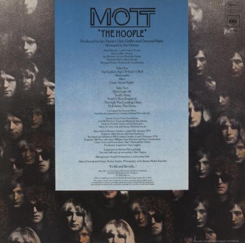 Mott The Hoople The Hoople - Hype Stickered vinyl LP album (LP record) UK MHOLPTH133163