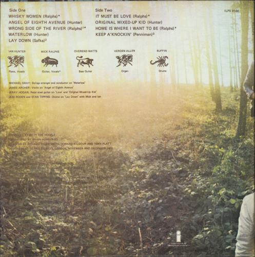 Mott The Hoople Wildlife - VG+ vinyl LP album (LP record) UK MHOLPWI796773