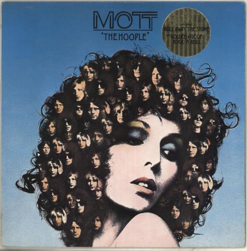 Mott The Hoople The Hoople - Stickered - EX vinyl LP album (LP record) UK MHOLPTH686771