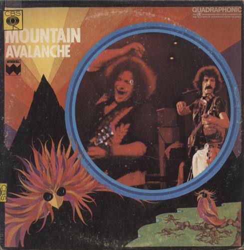Mountain Avalanche - Quadraphonic - VG vinyl LP album (LP record) US MOULPAV859304