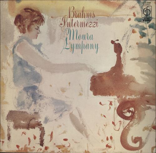 Moura Lympany Brahms Intermezzi vinyl LP album (LP record) UK N91LPBR766778