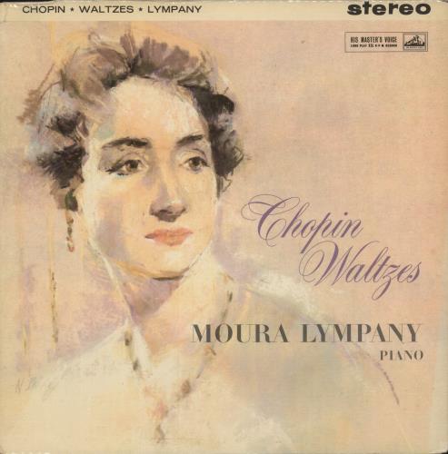 Moura Lympany Chopin Waltzes vinyl LP album (LP record) UK N91LPCH875747