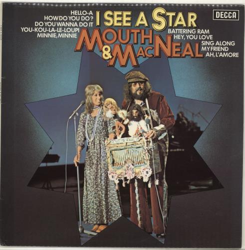 Mouth & MacNeal I See A Star vinyl LP album (LP record) UK M4WLPIS702613