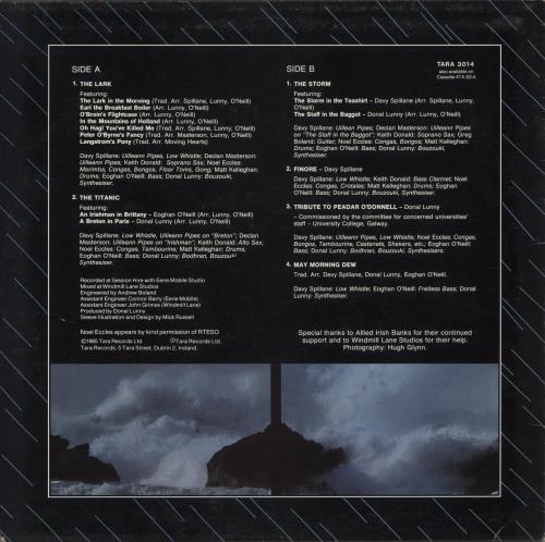 Moving Hearts The Storm vinyl LP album (LP record) Irish M5ZLPTH543451