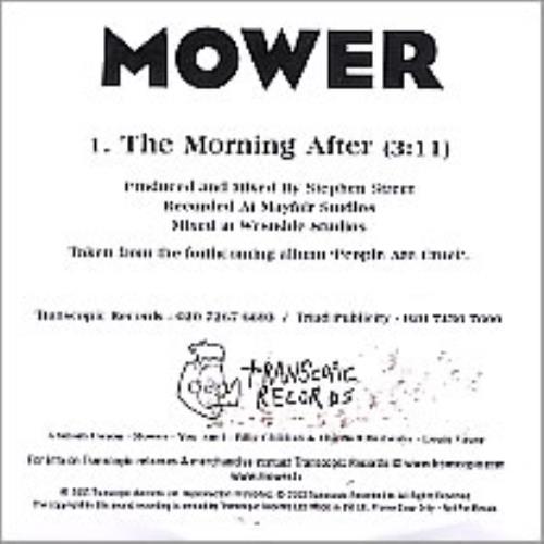 Mower The Morning After CD-R acetate UK WERCRTH253223