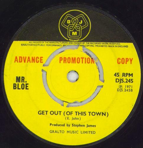 Mr. Bloe 71-75 New Oxford 7" vinyl single (7 inch record / 45) UK BLE07NE190809