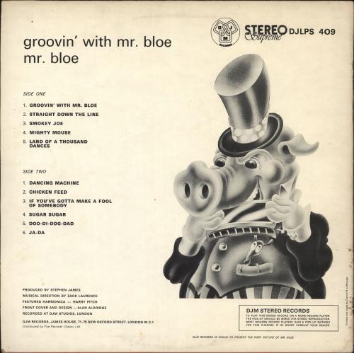 Mr. Bloe Groovin' With Mr. Bloe vinyl LP album (LP record) UK BLELPGR721530