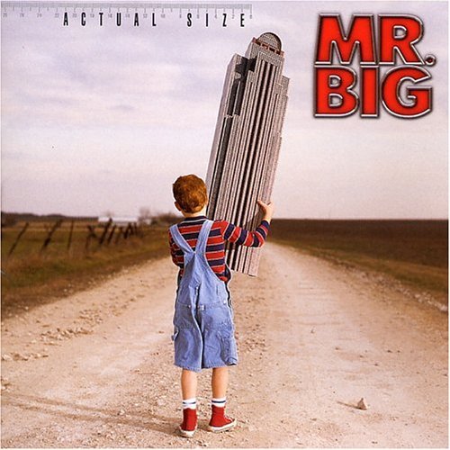 Mr Big (US) Actual Size CD album (CDLP) Japanese MRBCDAC359112