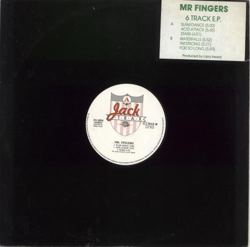 Mr Fingers 6 Track E.P. 12" vinyl single (12 inch record / Maxi-single) UK MRF12TR715425