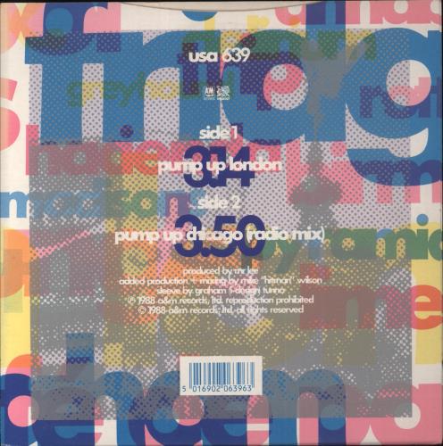 Mr Lee Pump Up London 12" vinyl single (12 inch record / Maxi-single) UK M/L12PU854262