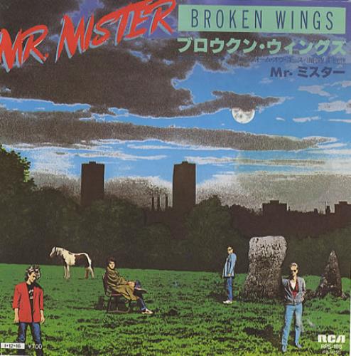 Mr Mister Broken Wings 7" vinyl single (7 inch record / 45) Japanese MRM07BR185749