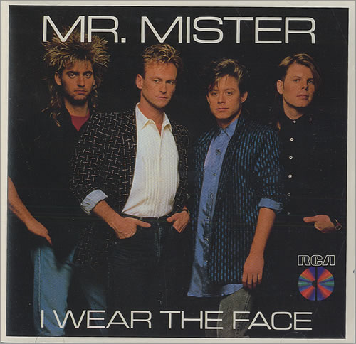 Mr Mister I Wear The Face CD album (CDLP) US MRMCDIW246263