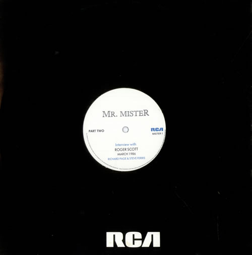 Mr Mister Interview vinyl LP album (LP record) UK MRMLPIN508655