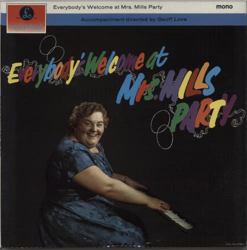 Mrs. Mills Everybody's Welcome At Mrs. Mills' Party vinyl LP album (LP record) UK MMQLPEV664992