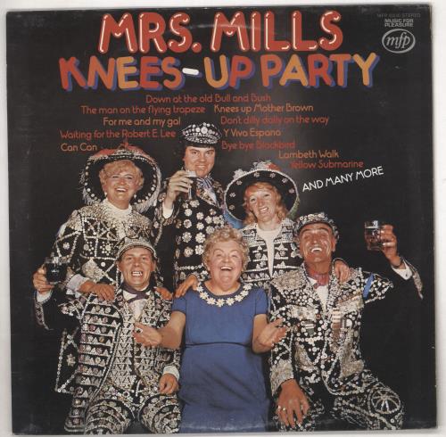 Mrs. Mills Knees-Up Party vinyl LP album (LP record) UK MMQLPKN737909
