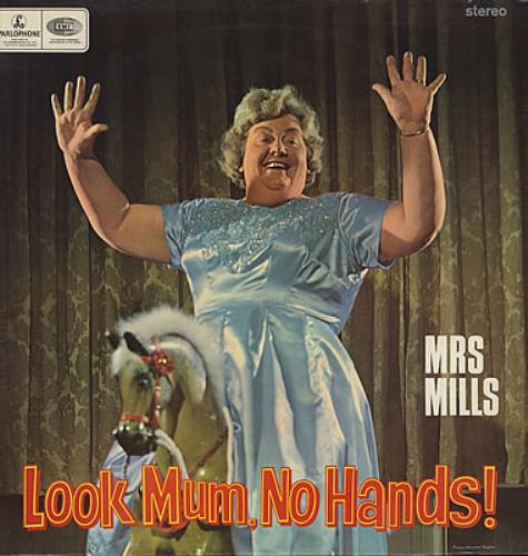 Mrs. Mills Look Mum, No Hands! vinyl LP album (LP record) UK MMQLPLO386156