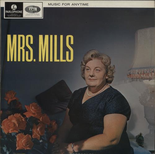 Mrs. Mills Music For Anytime vinyl LP album (LP record) UK MMQLPMU762998