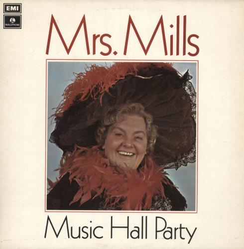 Mrs. Mills Music Hall Party vinyl LP album (LP record) UK MMQLPMU748964