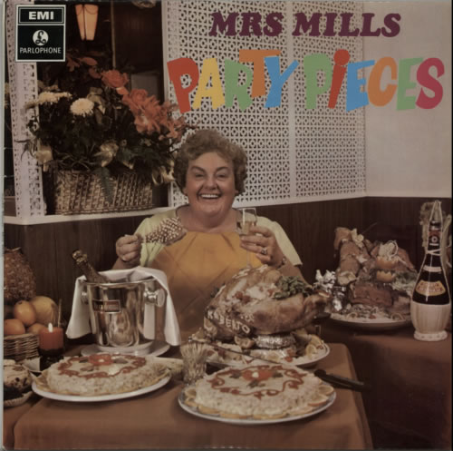 Mrs. Mills Party Pieces vinyl LP album (LP record) UK MMQLPPA609922