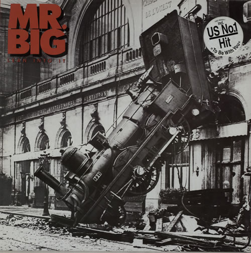 Mr Big (US) Lean Into It - US No 1 Hit sticker vinyl LP album (LP record) German MRBLPLE75324