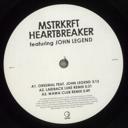 MSTRKRFT Heartbreaker 12" vinyl single (12 inch record / Maxi-single) UK MK412HE732567
