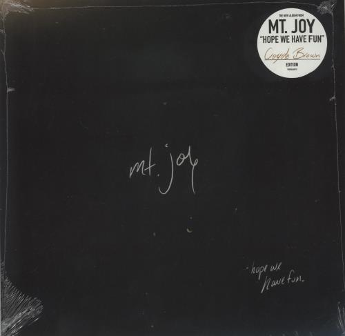 Mt. Joy Hope We Have Fun - Coyote Brown Vinyl - Sealed vinyl LP album (LP record) US 9SKLPHO868204