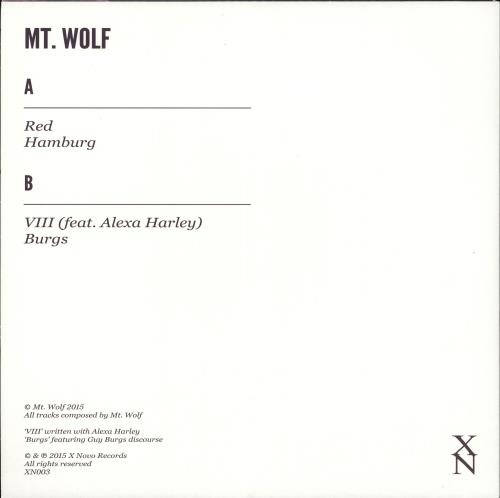 Mt. Wolf Red EP 12" vinyl single (12 inch record / Maxi-single) UK Q2M12RE709993