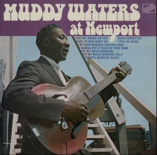 Muddy Waters At Newport vinyl LP album (LP record) UK MDWLPAT580127