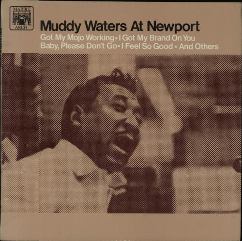 Muddy Waters At Newport vinyl LP album (LP record) UK MDWLPAT668701