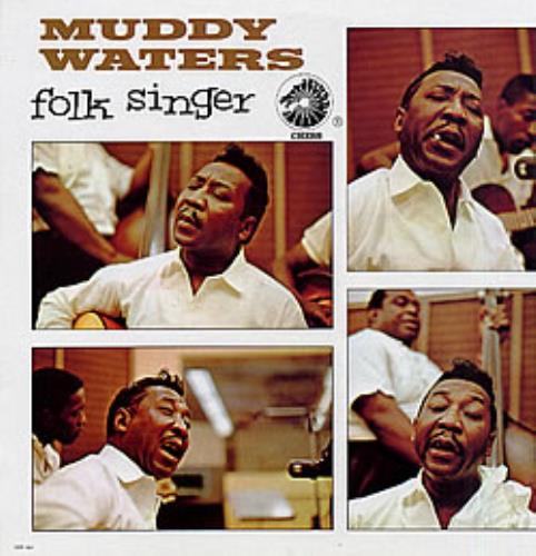 Muddy Waters Folk Singer vinyl LP album (LP record) UK MDWLPFO271814