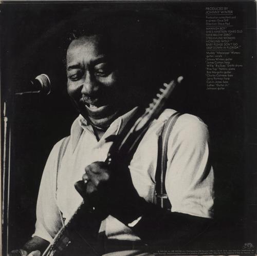 Muddy Waters Live vinyl LP album (LP record) US MDWLPLI338910