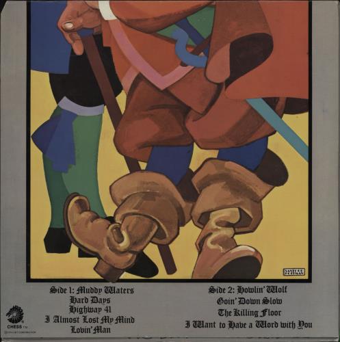 Muddy Waters London Revisited vinyl LP album (LP record) US MDWLPLO762884