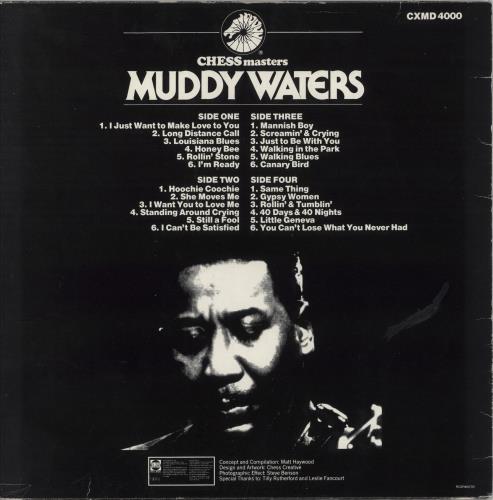 Muddy Waters Muddy Waters 2-LP vinyl record set (Double LP Album) UK MDW2LMU828692