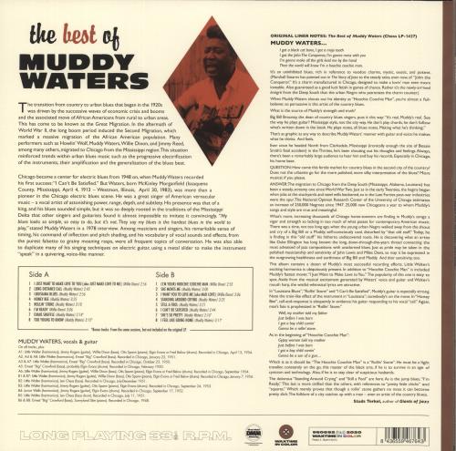 Muddy Waters The Best Of Muddy Waters - Brown Vinyl vinyl LP album (LP record) UK MDWLPTH879983